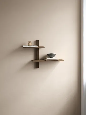 Phase vägghylla - Smoked Oiled Oak, 68x18x55 cm - Andersen Furniture