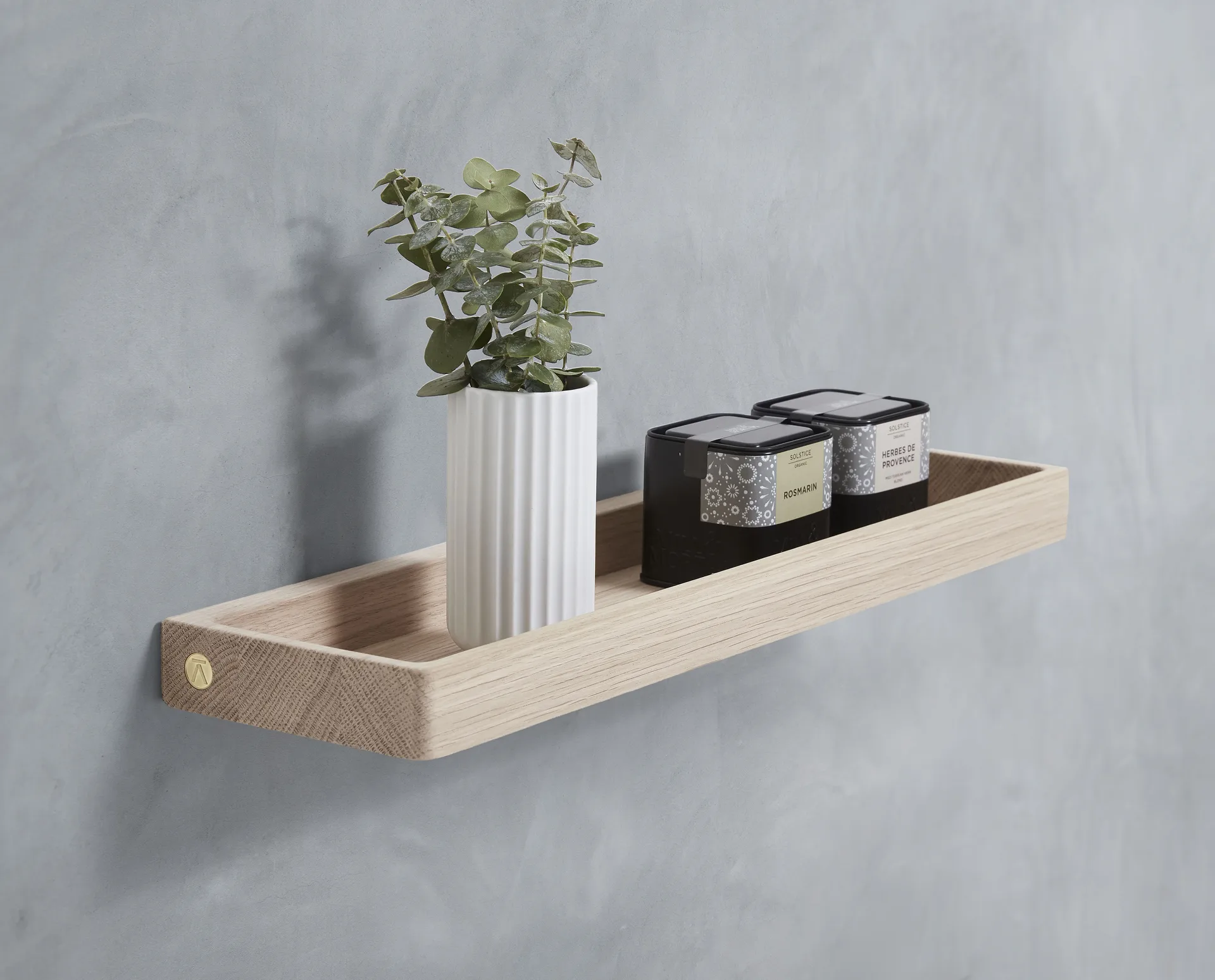 Shelf 10 vägghylla 32 cm, Lacquered oak Andersen Furniture