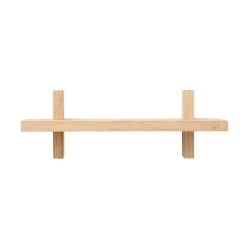 Treat vägghylla singel - Oak, 34x12x11,2 cm - Andersen Furniture