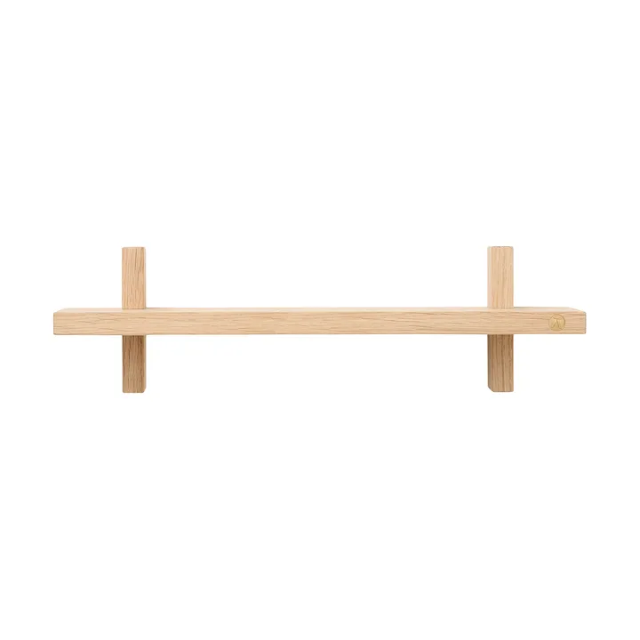 Treat vägghylla singel - Oak, 50x12x11,2 cm - Andersen Furniture