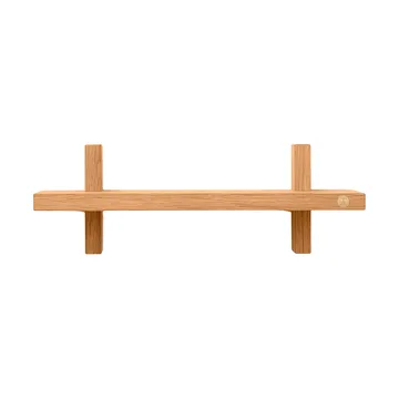 Treat vägghylla singel - Oiled Nature Oak, 34x12x11,2 cm - Andersen Furniture