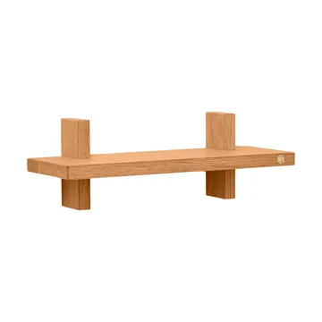 Treat vägghylla singel - Oiled Nature Oak, 34x12x11,2 cm - Andersen Furniture