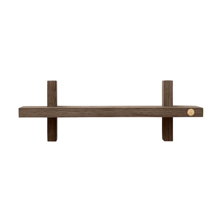 Treat vägghylla singel - Smoked Oiled Oak, 34x12x11,2 cm - Andersen Furniture