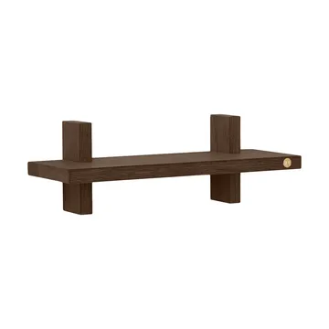 Treat vägghylla singel - Smoked Oiled Oak, 34x12x11,2 cm - Andersen Furniture