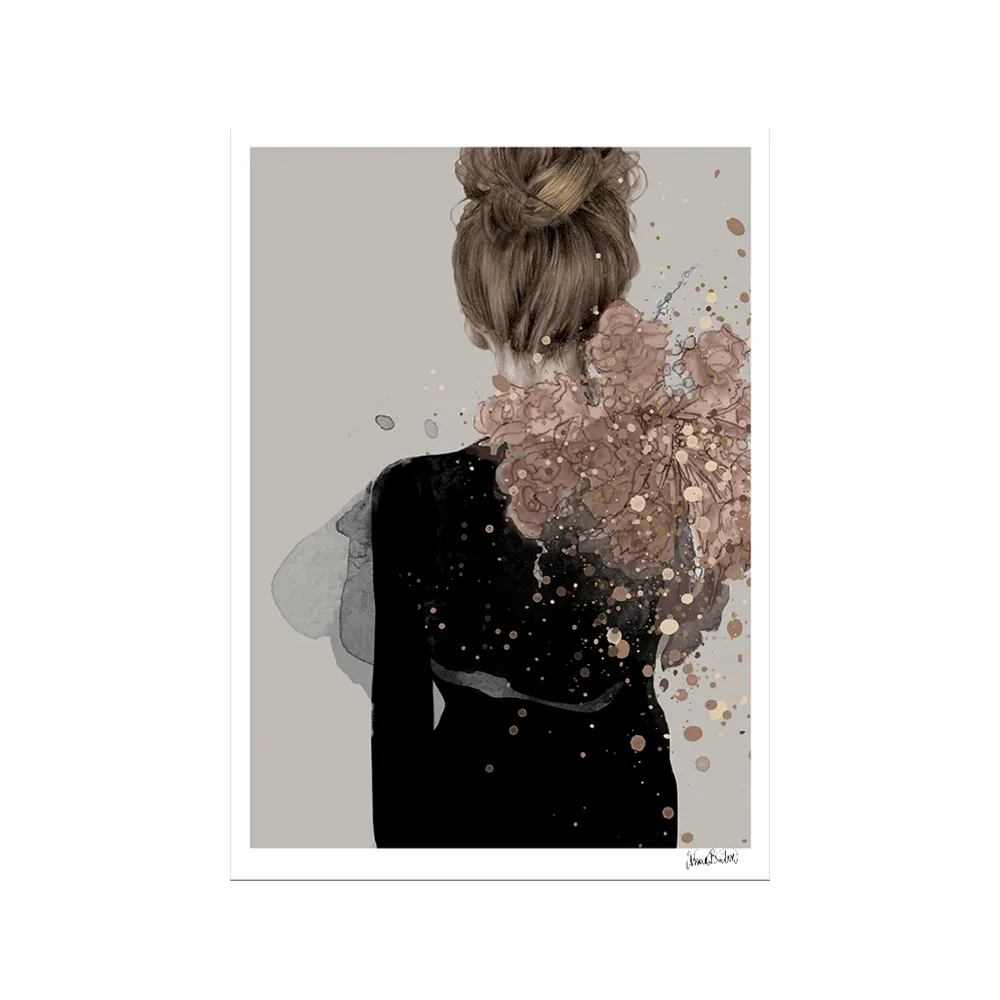 Helene poster, multi, 70x100 Anna Bülow