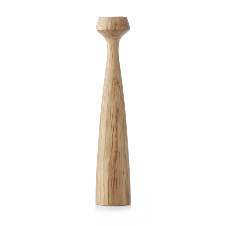 Blossom Lily ljusstake 24,5 cm - Oiled oak - Applicata