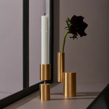 Solid ljusstake - Mässing - Applicata