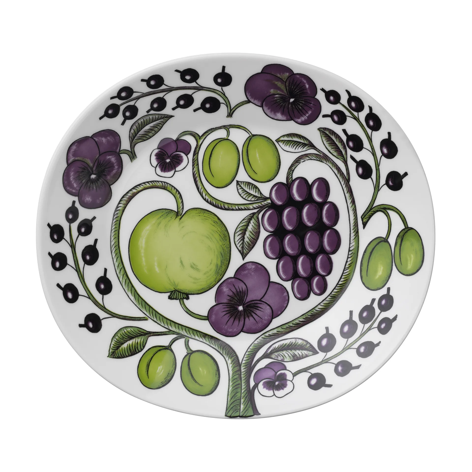 Paratiisi tallrik oval 25 cm, Lila Arabia