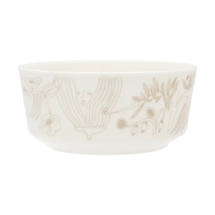 Puutarhurit skål Ø13 cm - Beige - Arabia