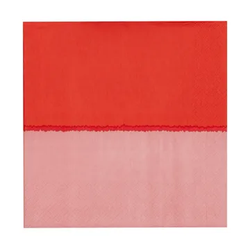 Vuokko pappersservett 33x33 cm 20-pack - Pink-red - Arabia