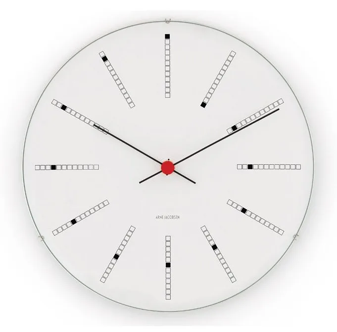 Arne Jacobsen Bankers klocka, Ø 290 mm Arne Jacobsen Clocks