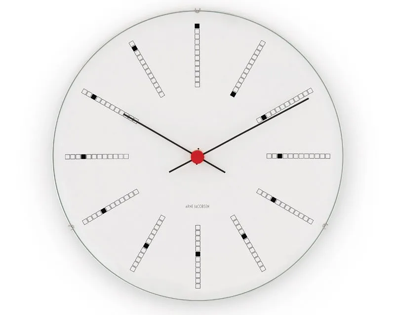 Arne Jacobsen Bankers klocka, Ø 480 mm Arne Jacobsen Clocks