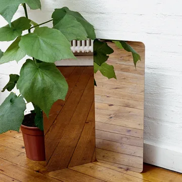 124 ° spegel - aluminium, small - Artek