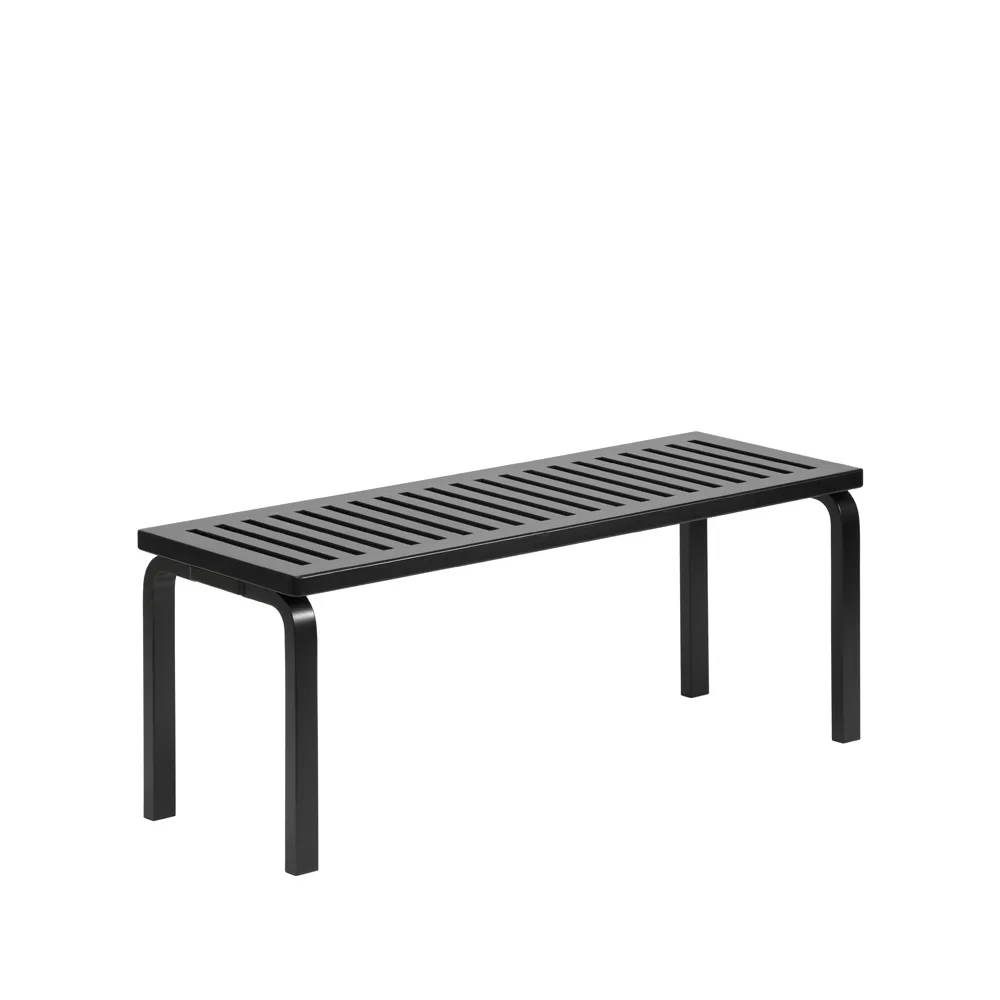 153A bänk, Svartlackerad björk Artek