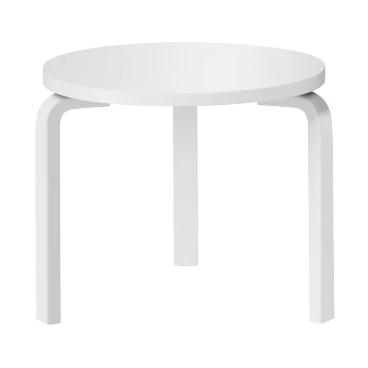90D soffbord - Vitlackerad björk - Artek