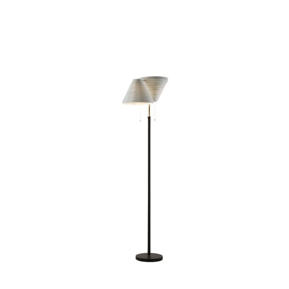 A810 golvlampa, Polerad mässing Artek