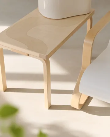 Artek + Marimekko Bench 153B Kivet bänk - Björk - Artek