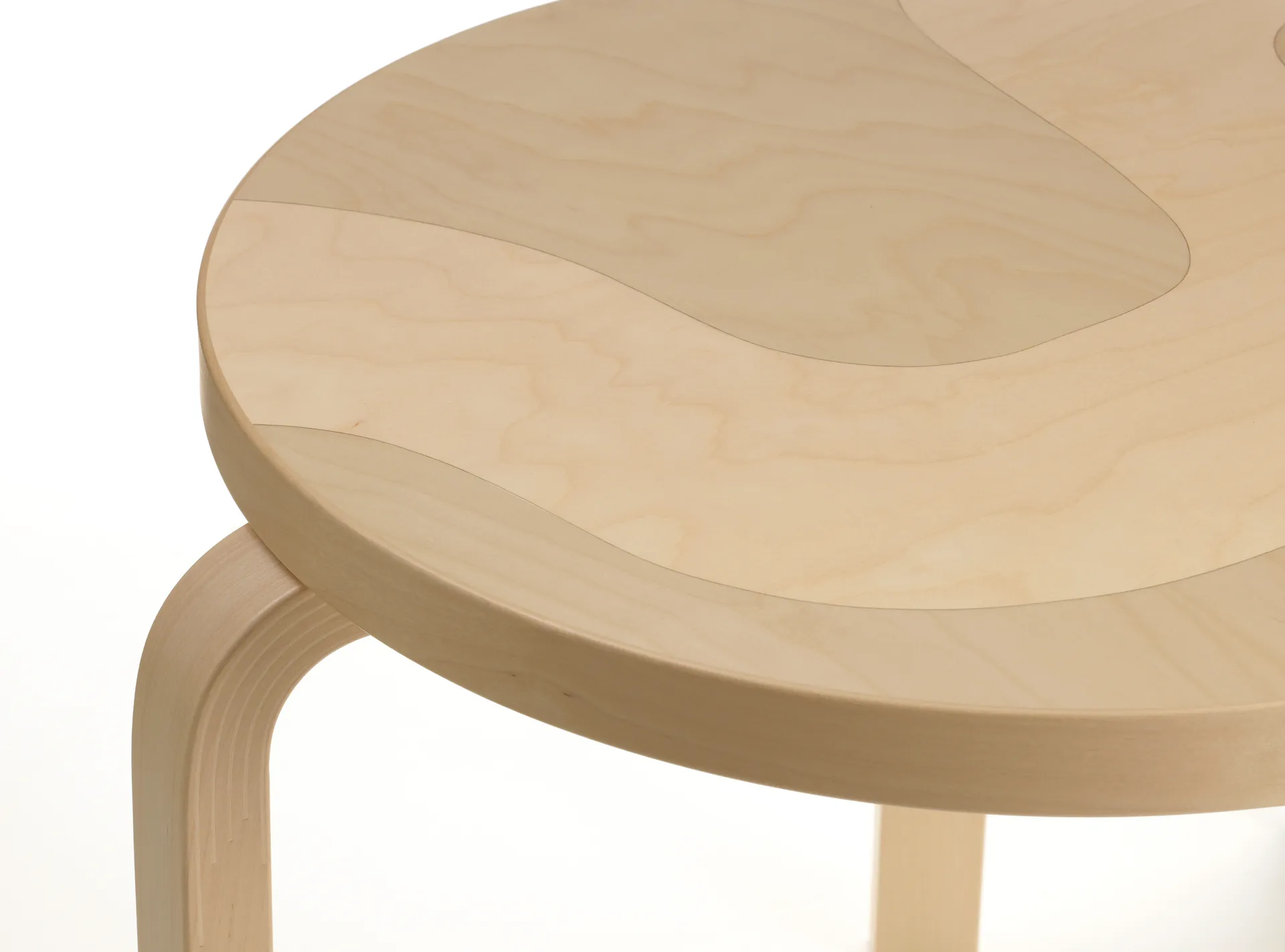Artek + Marimekko Table 90D Seireeni bord, Björk Artek