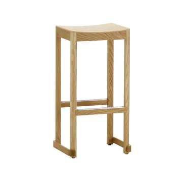 Atelier barpall - Naturlackerad ek-H75 cm - Artek