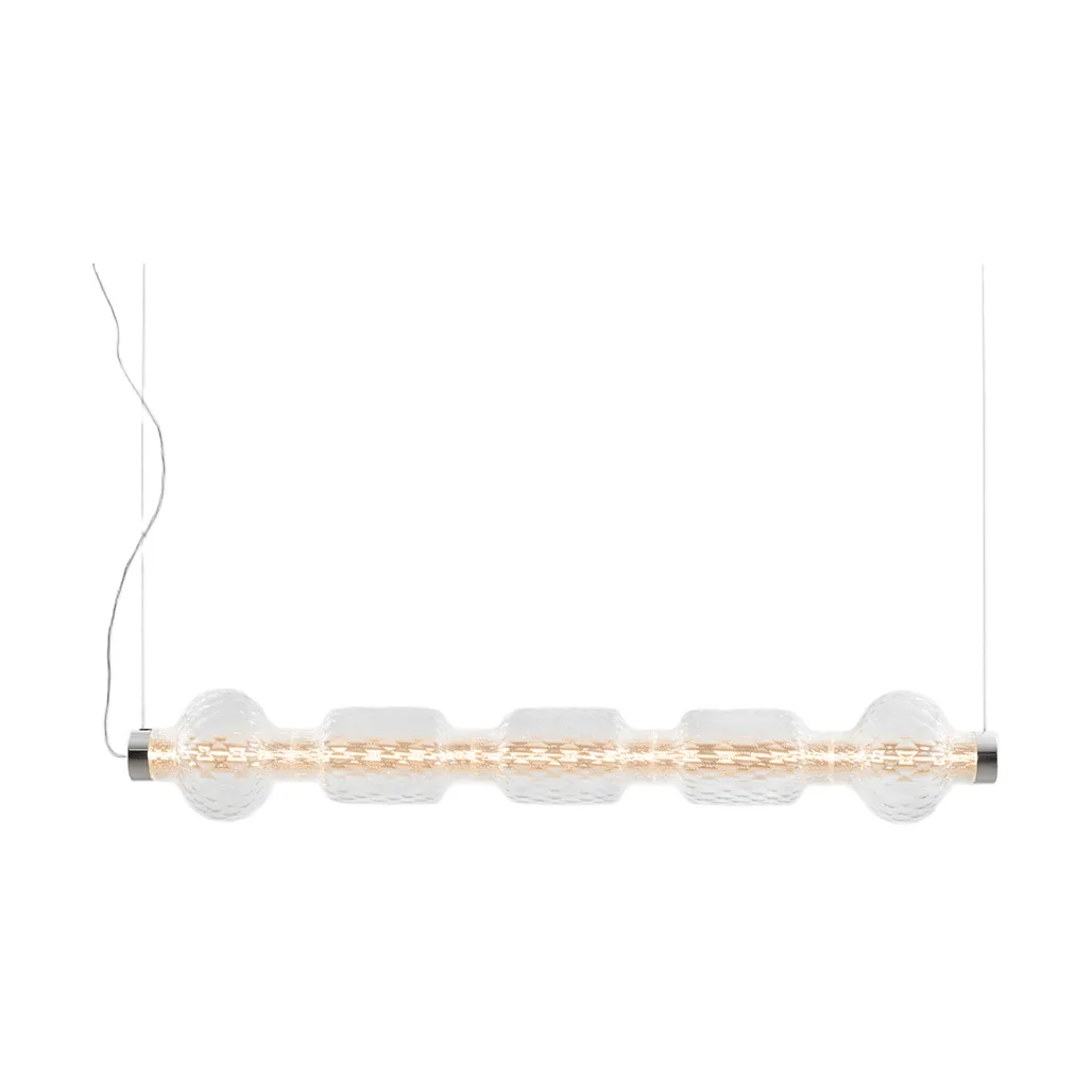 Alambicco horisontal pendel, appstyrd, 5 glaskupor Artemide