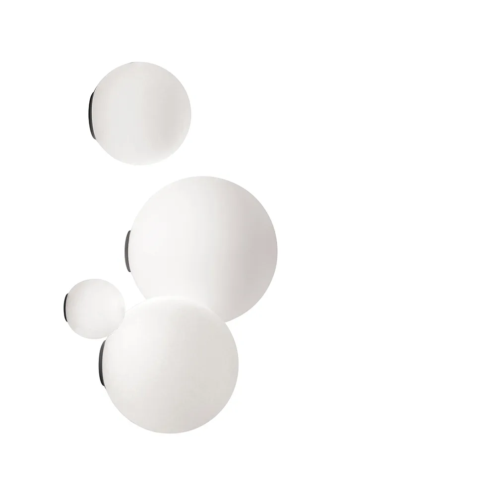Dioscuri vägg- och taklampa, White, 14cm Artemide