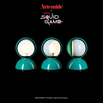 Eclisse x Squid Game bordslampa Special Edition - Player - Artemide