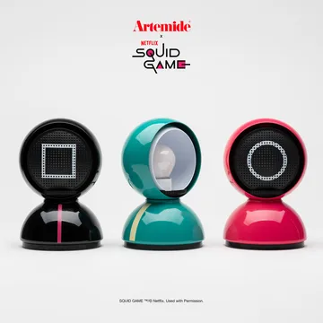 Eclisse x Squid Game bordslampa Special Edition - Player - Artemide