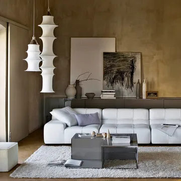 Falkland pendel 85 cm - vit - Artemide
