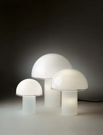 Onfale Piccolo bordslampa Ø20 cm - Opal vit - Artemide