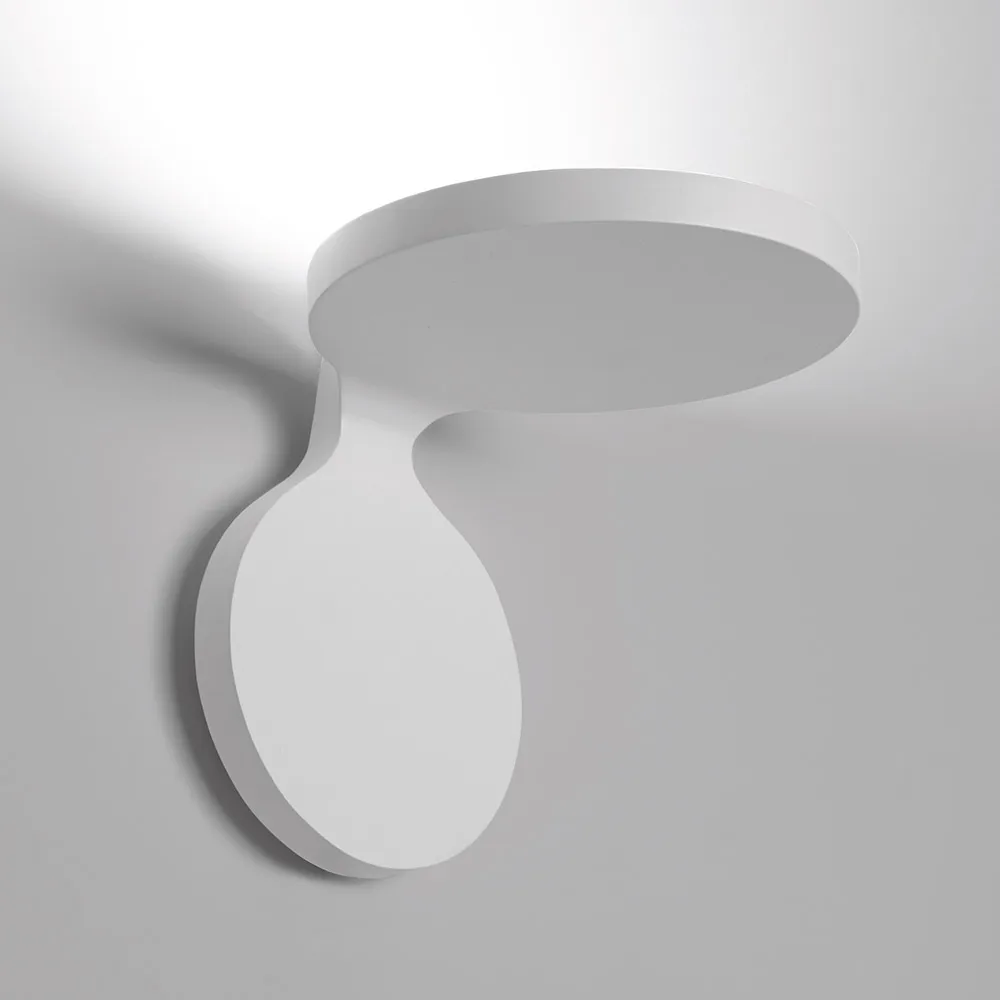 Rea vägglampa, White large Artemide
