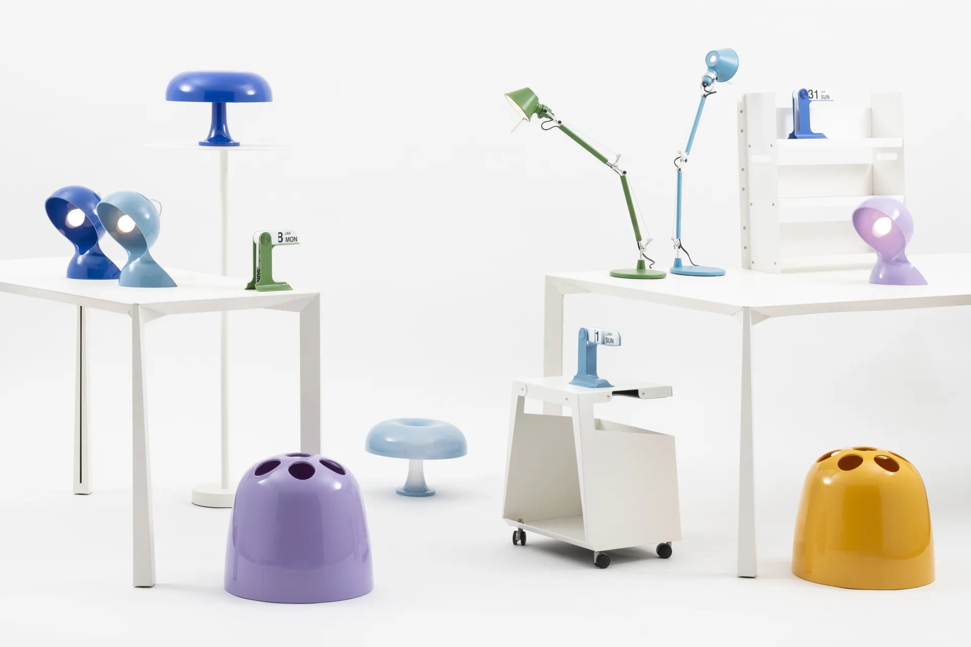 Timor evighetskalender, Light blue Artemide