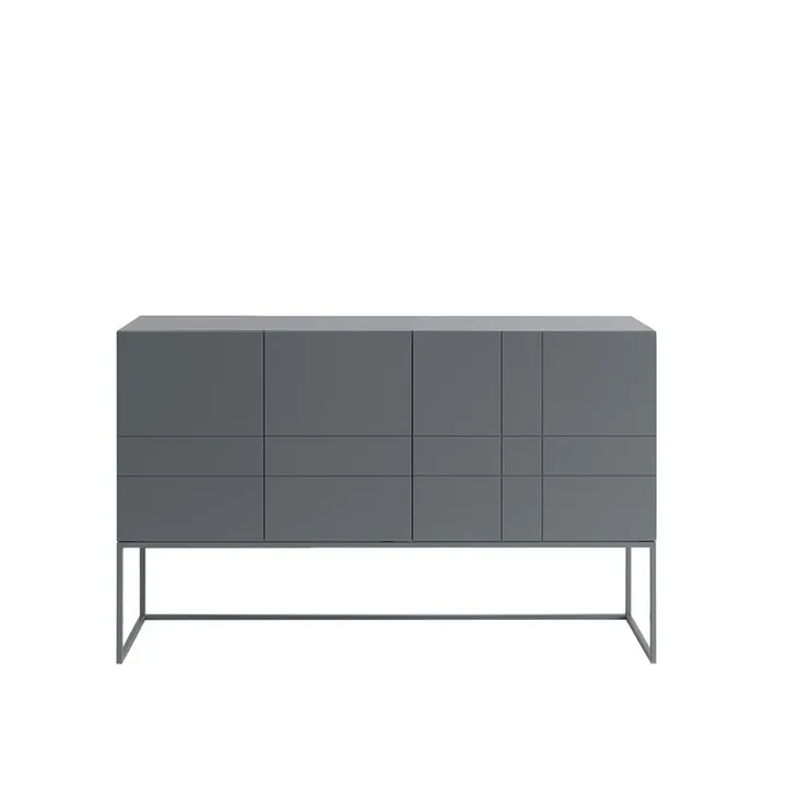 Kilt Light 137 sideboard - storm grey, 3 dörrar - Asplund