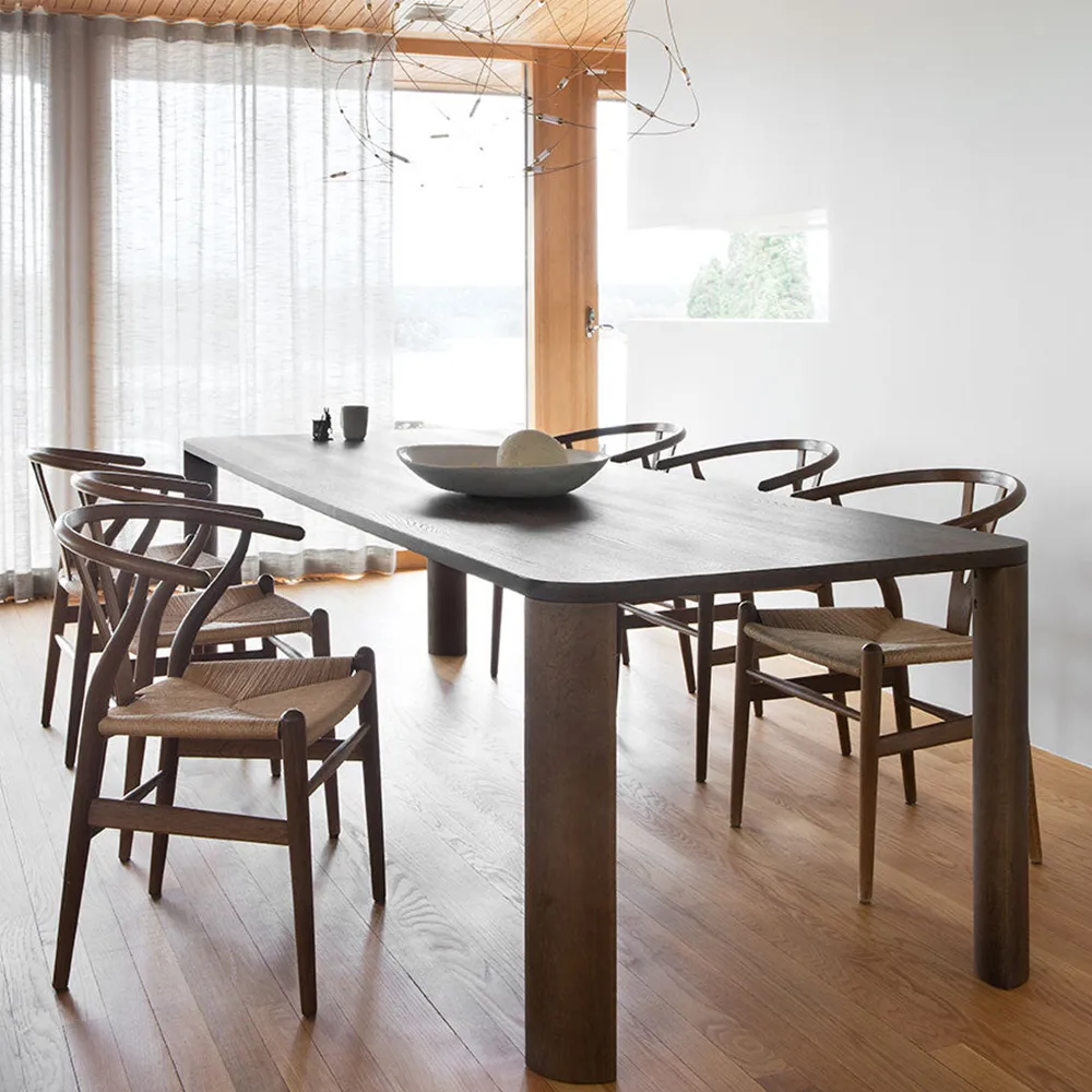 Moci matbord, Chestnut stained, 240x95 Asplund
