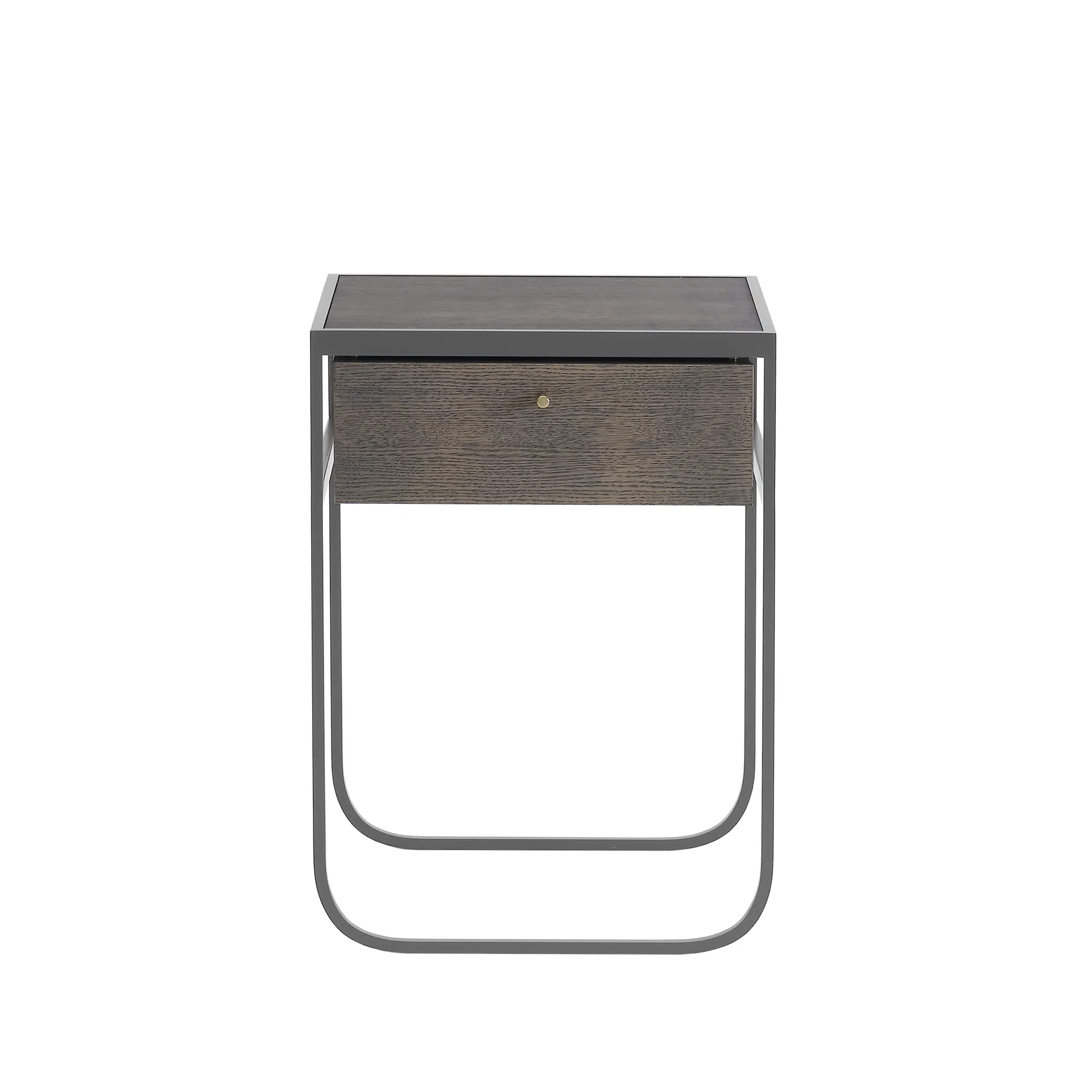 Nati Tati Drawer sängbord, storm grey, rökt ek Asplund