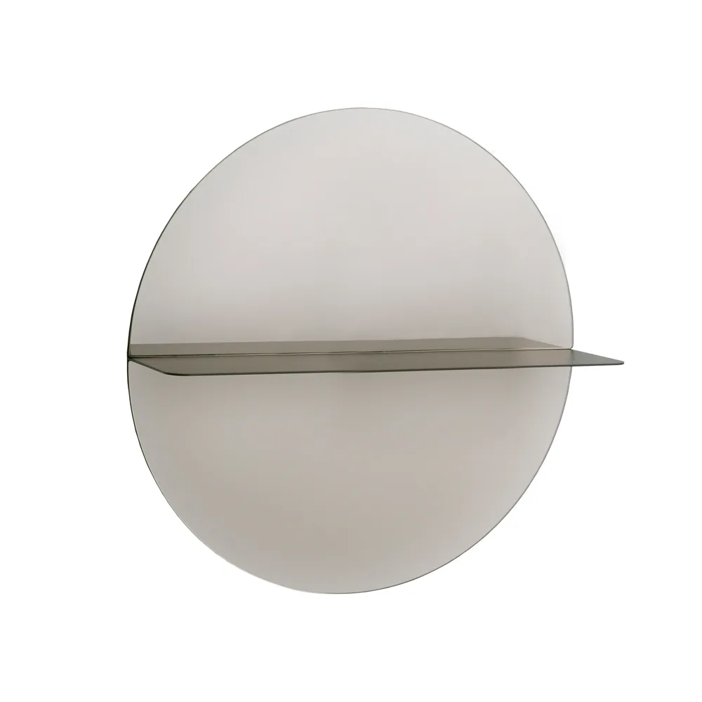 Otto spegel, Bronze-large-tonat spegelglas Asplund