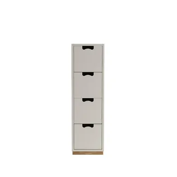 Snö J4 byrå - Light grey, eksockel - Asplund
