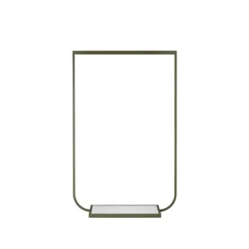 Tati klädhängare - green khaki, small, carrara marmor - Asplund
