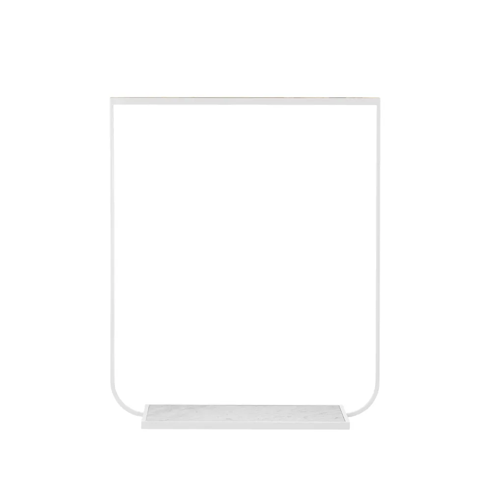 Tati klädhängare, white, large, carrara marmor Asplund
