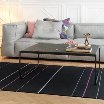 Tati Low soffbord - Marmor vit, vitt stativ - Asplund