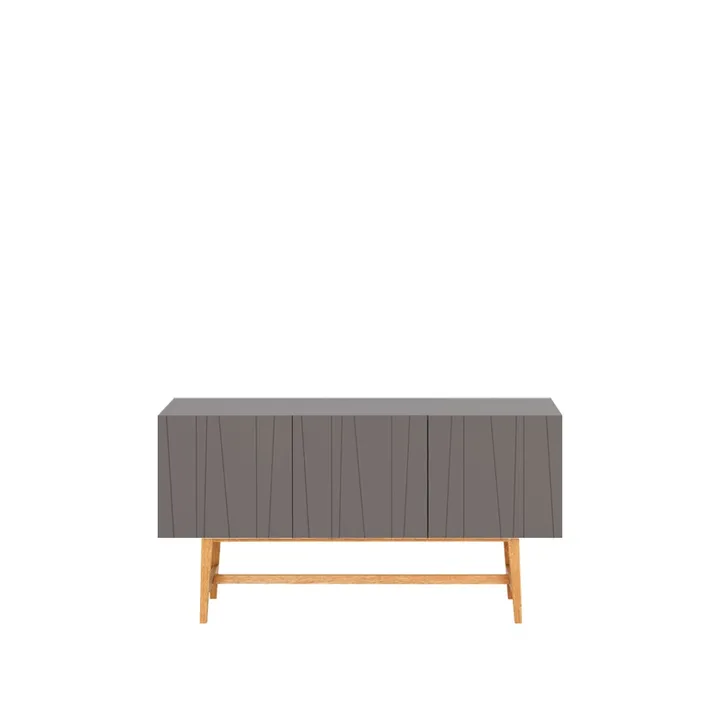 Vass 40 135 sideboard - storm grey, vit ek p2 stativ - Asplund