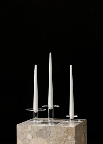 Abacus ljusstake 8,5 cm - Klar - Audo Copenhagen