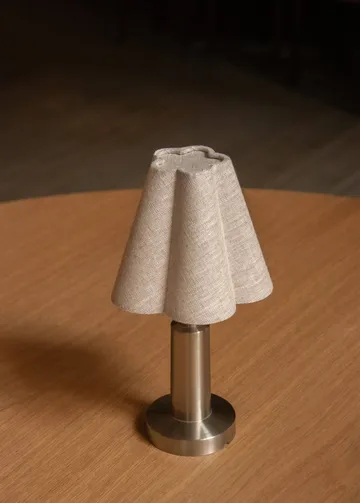 Admiral portabel bordslampa - Chrome-linen, 27 cm - Audo Copenhagen