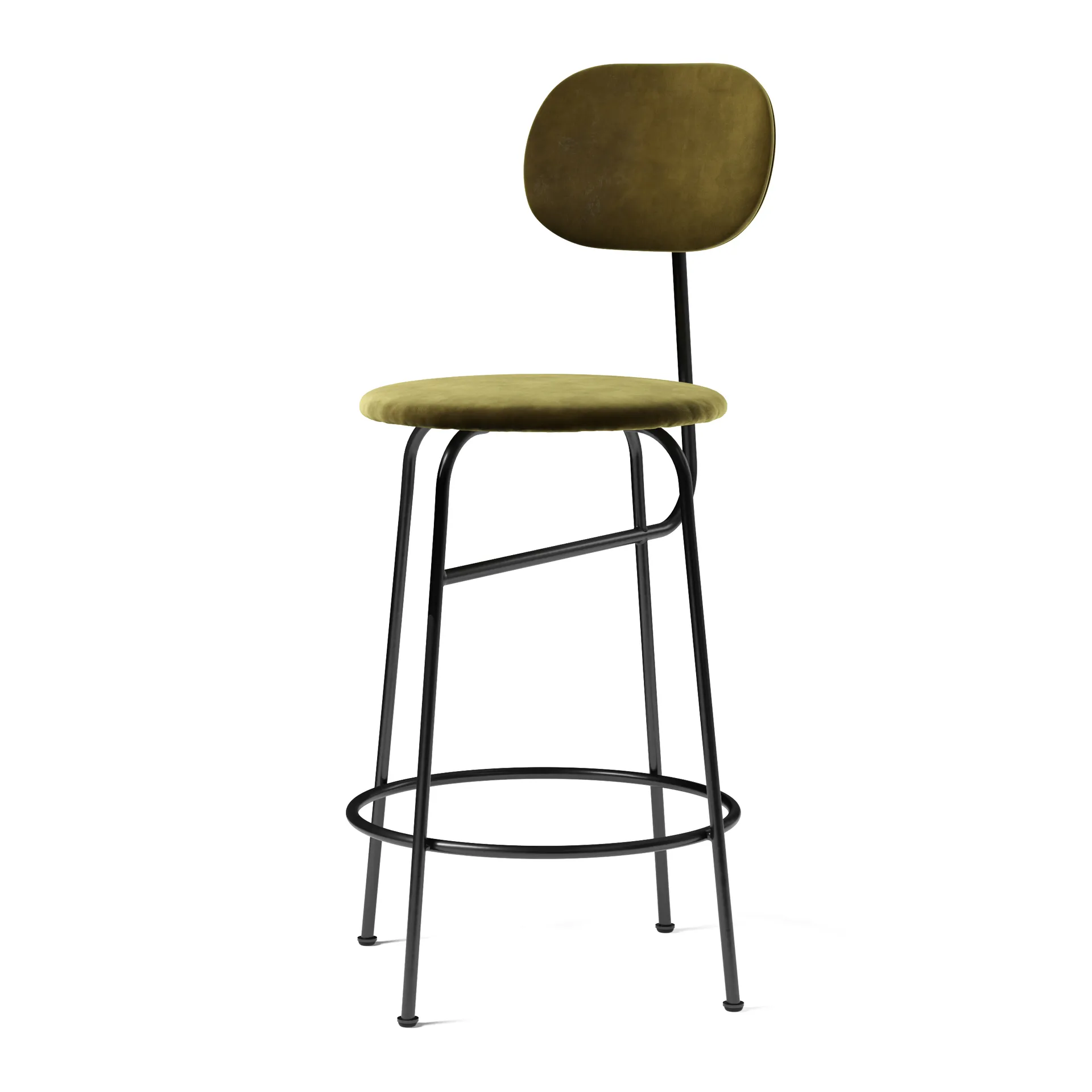 Afteroom barstol sammetsklädsel 63,5 cm, City Velvet CA7832/031 Audo Copenhagen