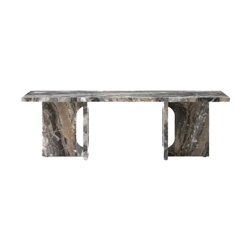 Androgyne loungebord 45x120 cm - Grey galaxy-grey galaxy - Audo Copenhagen