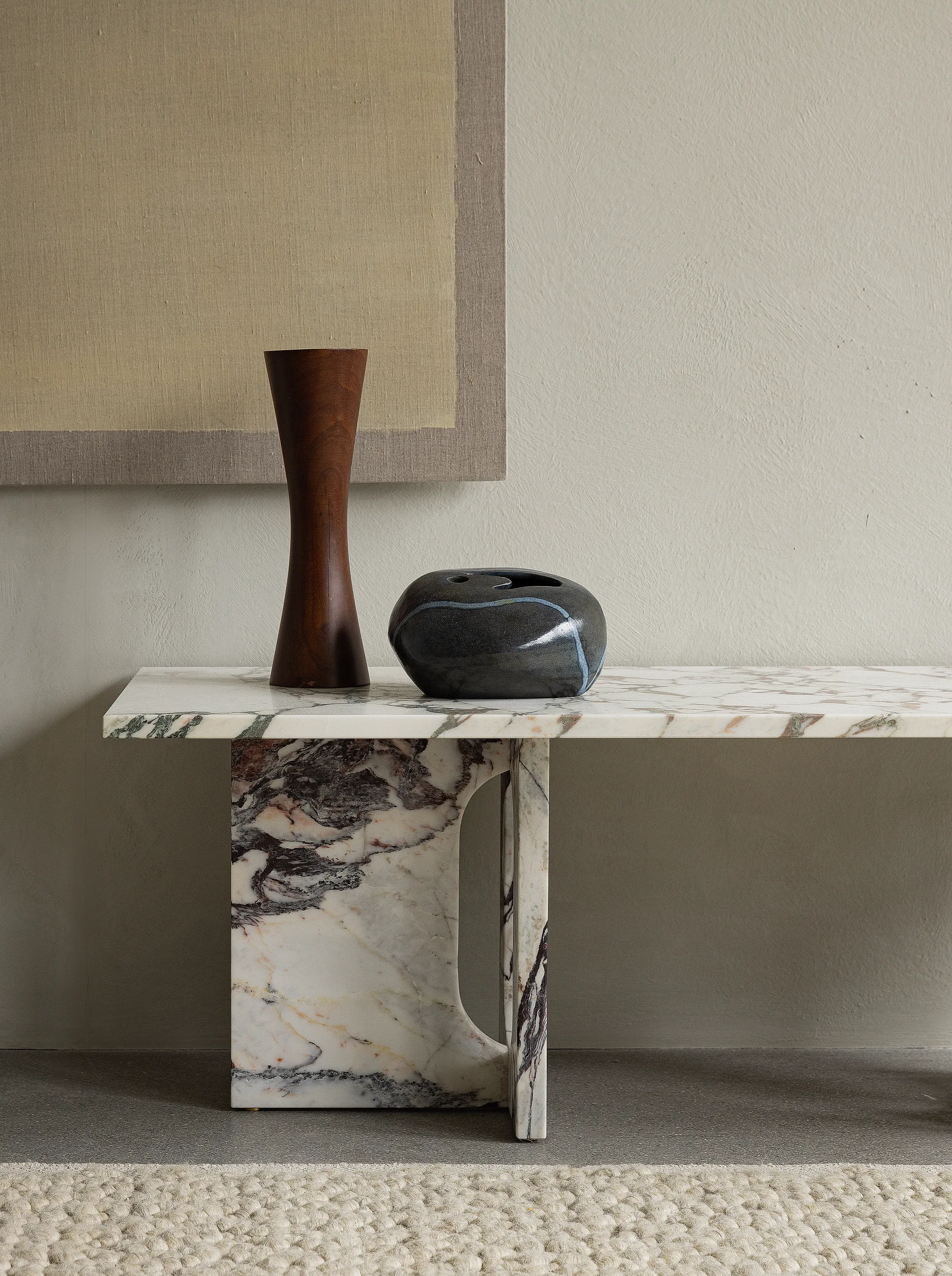 Androgyne loungebord, Calacatta viola Audo Copenhagen