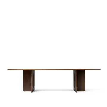 Androgyne Rectangular matbord - oak dark stained, 278x109 cm - Audo Copenhagen