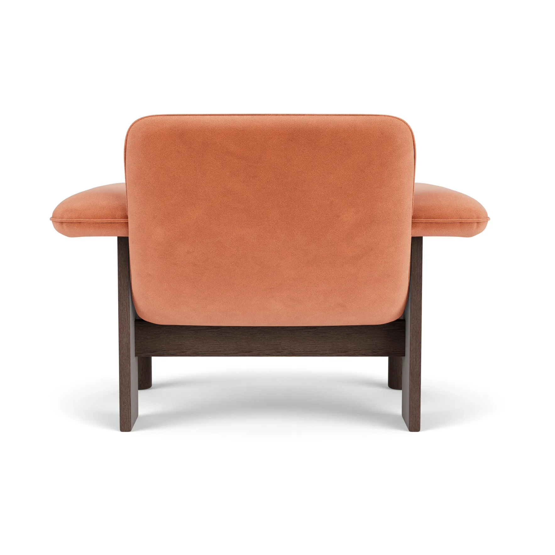 Brasilia fåtölj low back, Dark oak-Avalon 012 Audo Copenhagen