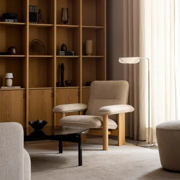Brasilia fåtölj - Oiled oak-Root sheepskin - Audo Copenhagen