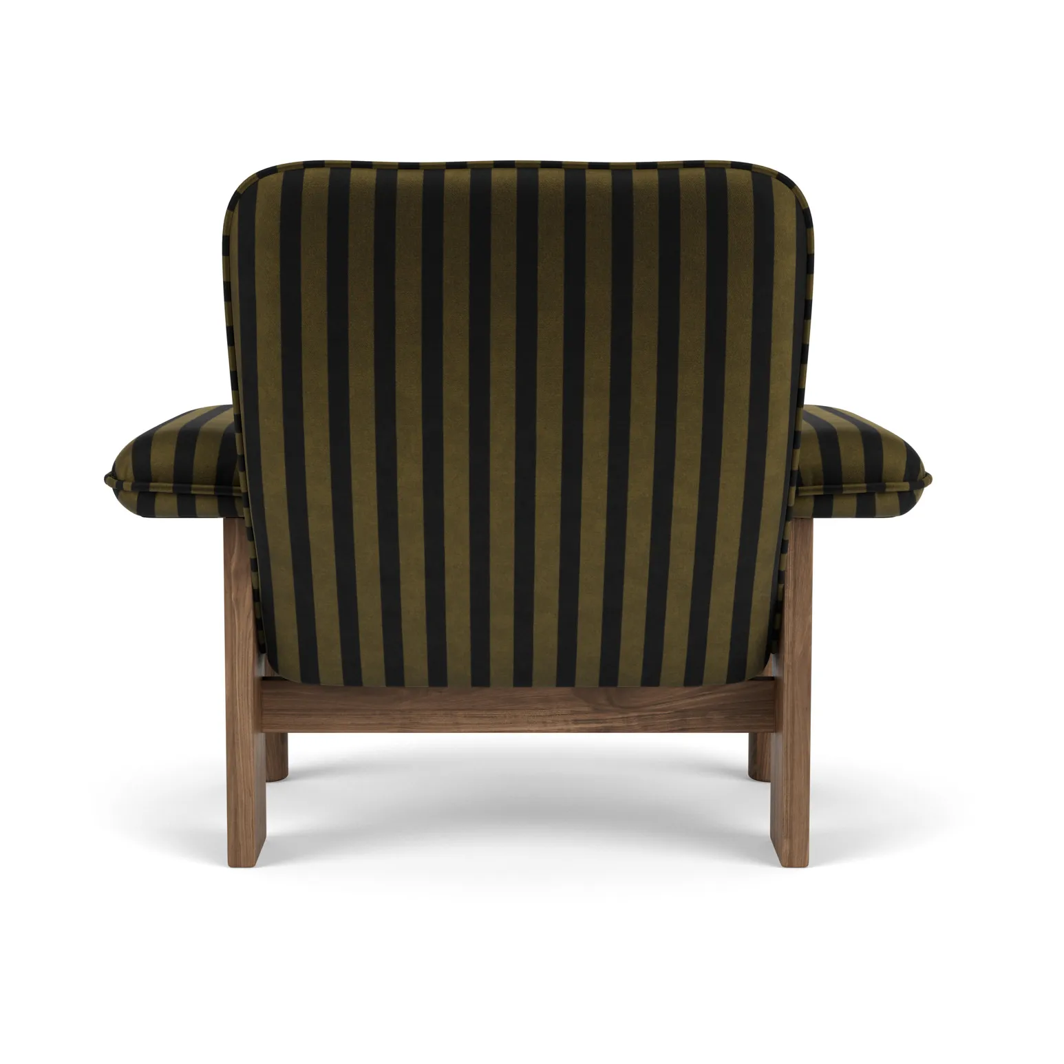 Brasilia fåtölj, Walnut-Cabanon soft Audo Copenhagen