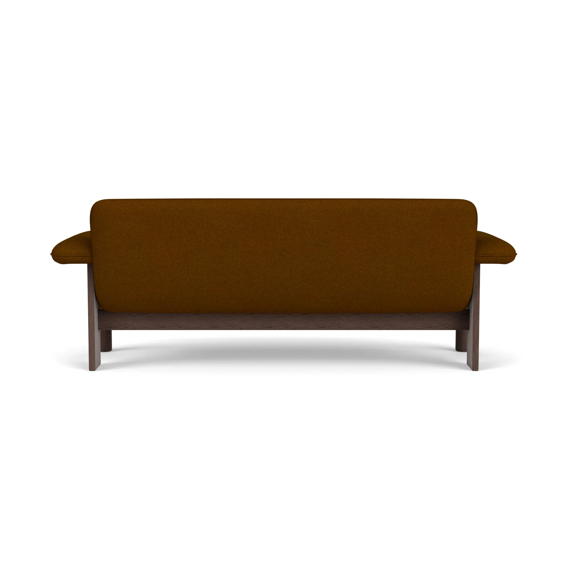Brasilia soffa 2-sits, Dark oak-Baru 0450 Audo Copenhagen